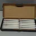 Flameless Floating Candles with Wand20 Pcs Magic LED Hanging Taper CandlesFlickering Battery Operated Taper Candle with Wand Remote for Halloween Decorations Best GiftWhite