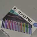 20 Pack Stylus Pen,Stylus Pen for Touchscreen High Precision and Sensitivity for Everyday Writing/Drawing,Universal Stylus Compatible with Touch Screens,10 Colors