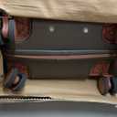 Hulsin Carry on Luggage with Spinner Wheels, 22x14x9 Airline Approved Carry-on Suitcase, Small Hardside Luggage with TSA Lock,Hard Shell Suitcase,Hard Case for Travel (Coffee, 20-Inch), 1-Piece