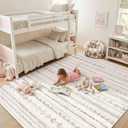 Garvee Washable Rugs 5x7 Non Slip Soft Low-Pile Stain Resistant Home Decor