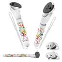 Upgraded Controller Extensions Gorilla Tag Long Arms for Meta Quest 3S/Quest 3 Beat Saber Handles Golf Club Attachment VR Sticks Controller Grips for Quest 3S/3 VR Gaming UG Accessories, Colorful White