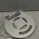 GleYo Laptop Stand for Desk Adjustable Computer Stand with 360 Rotating Base Ergonomic Laptop Riser Mount for Desk Foldable Protable Computer Desk Fits with MacBook Pro Air, Round