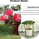 5.9 Ft Large Paper Artificial Flowers,Giant Flowers for Decoration,Standing Huge Handcrafted Poppy Flowers for Garden,Hotel,Office,Photography Props,Wedding,Art Gallery,Shop Window Display(B-Red)