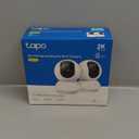 Tapo 2K Pan/Tilt Security Camera for Baby Monitor, Dog Camera w/Motion Detection, 2-Way Audio Siren, Night Vision, Cloud&SD Card Storage, Works w/Alexa & Google Assistant, 2-Pack (Tapo C210P2)