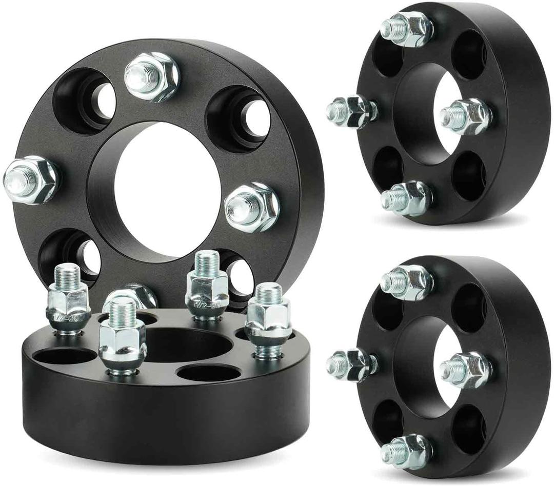TadaMark 4x4 Wheel Spacers 1.5in Wheel Adapters Forged 4 Lug fit for Golf Cart EZ GO Club Car 62mm Bore with 1/2" x 20 Studs 4pcs