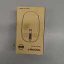 TECKNET Wireless Mouse for Laptop, 2.4G Quiet Computer Mouse with USB Receiver, 4 Buttons Portable Cordless Mice for Chromebook, Laptop, PC, Mac, 800/1200/1600 DPI - Mint Green