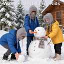 3 in 1 Beanie Hat with Scarf and Mask for Women, Winter Ski Mask & Neck Gaiter Set, Knitted Balaclava Hats for Cold Weather Gray (Gray)