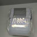 YORY 3 cup Plastic Food Storage Containers with Lids Nestable Freezer Dishwasher Safe Rectangle Container Set,5-Pack