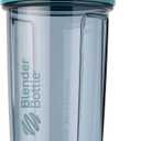 BlenderBottle Shaker Bottle Pro Series Perfect for Protein Shakes and Pre Workout, 28-Ounce, Cerulean Blue (28 Ounces)