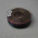 AMOLEN TPU 3D Printer Filament, Transparent Multicolor Rainbow TPU 1.75mm, Color Change Flexible Soft TPU 3D Printing Filament Supports High Speed, 1kg Spool(2.2lbs)