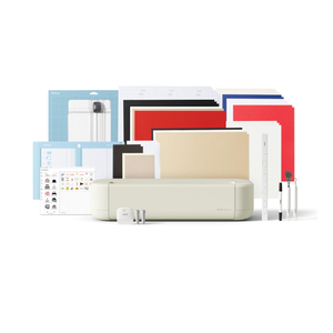 Cricut Explore® 5 Essential Bundle + Digital Content, Taupe
Includes Supplies for 65 Projects + Bonus Digital Content - Works with 100+ Materials - Sleek, Simplified Design