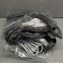 Bedsure Heated Blanket Throw Blanket - Fast Heating Electric Blanket, Soft Flannel Heated Throw with 4 Time Settings, 6 Heating Settings, Warm Gifts for Grandma & Grandpa & Seniors (50"x60", Grey)