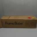 Pamo Babe Portable Crib Baby Playpen with Mattress and Carry Bag (Black)