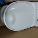 Nuby My Real Potty Training Toilet with Life-Like Flush Button and Sound - 18+ Months - White