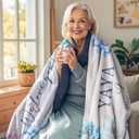 Yaya Gifts, Gifts for Yaya, Yaya Birthday Gifts, Yaya Blanket 60" x 50", Yaya Gifts for Grandma, Yaya Gifts from Grandkids, Yaya Gifts for Mother's Day, Yaya Gifts for Christmas