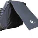 SUV Tent Car Awning, UPF 50++ with Portable Waterproof Storage Bag, Tear-Resistant, Large Space, Good Vision, Smooth Ventilation, Suitable for Outdoor Beach Camping Auto Canopy Shade (Black)