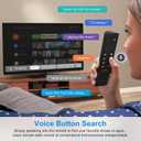 Voice Replacement Remote Control for NVIDIA Shield TV and NVIDIA Shield TV Pro Streaming Media Player 2015/2017/2019 All Models
