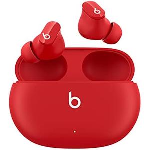 Beats Studio Buds - True Wireless Noise Cancelling Earbuds - Compatible with Apple & Android, Built-in Microphone, IPX4 Rating, Sweat Resistant Earphones, Class 1 Bluetooth Headphones - Red