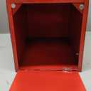 Sunset Vista 15387 North Pole Mailbox, 12-inch Height, Red