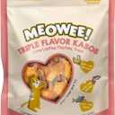 Triple Flavor Kabobs Cat Treat, 1 Ounce Bag, Long-Lasting Playtime Treat for Cats Made with Real Chicken, Salmon & Tuna