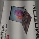 OMOTON Wireless Keyboard for Microsoft Surface Pro 7/7+/6/5/4/3 12.3 inch ONLY, Bluetooth Connection, Ultra-Slim Keyboard Type Cover with Touchpad, 7 Colors Backlit and Rechargeable, Grey