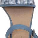 Naturalizer Graciela Wedge Sandals (Blue), Size 7