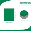 2 Pack 16'' x 20'' Opaque Green Acrylic Sheet, 3mm Thick Acrylic Plastic Sheet Plexiglass Board for Laser Cutting and DIY Craft Projects