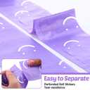 1500 Count Diaper Disposable Bags for Baby Diaper Sacks Baby Powder Scent Disposal or Pet Waste Bags, 100 Rolls(Purple)