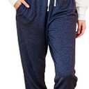Women Baggy Sweatpants with Pockets Lounge Womens Pajama Pants Female Trouser (XX-Large, Space)