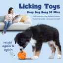 Dog Toys, Orange Scented Interactive Dog Chew Toys, Reduces Anxiety, Easy to Clean, Treat Dispensing, Outdoor Use, Adult Dogs, Large Breed, Natural Rubber, 1 Count