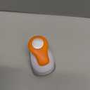 Fiskars Medium Lever Punch, Circle, Plastic, White/Orange