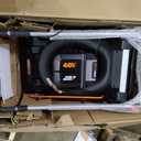 WORX Nitro 21" Cordless Lawn Mower, Brushless Electric Mower for 1/2 Acre, Push Lawn Mower with 7-Position Height Adjustment, 2  5.0 Ah Batteries & Charger Included, WG752