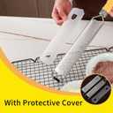 2 x Elephant-Shaped Handle Cheese Grater & Lemon Zester, Stainless Steel Cheese Shredder with Fine/Coarse Sharp Blades, Protective Cover, Kitchen Gadgets for Parmesan, Ginger, Garlic, Chocolate & Veggies