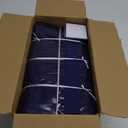 12 Pack Extra Heavy Duty Large Moving Bags with Strong Zipper & Comfortable Handles, Sturdy & Durable Clothes Storage Bags Totes Bins, Packing Moving Boxes for College Supplies, Dark Blue : Home & Kitchen