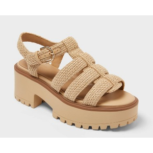 SWEET LIFE SANDALS NATURAL SIZE 10