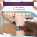 Tiptops 10 PACK Elastic Watch Band Compatible with Apple Watch 44/45/46/49/42mm(Series 3 2 1) , Adjustable Length, Stretch Nylon Sports Watch Strap, Compatible with iWatch Ultra 2 Series 10/9/8/7/SE/6/5/4/3/2/1/SE for Men Women