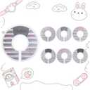 Baby Closet Dividers Set of 7 - Clothes Organizer Toddler Hanger, Nursery Organization for Newborn Clothing