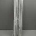 Tension Rods 28 to 48 Inches 8 Pack Spring Tension Rods,Adjustable Extension Spring Rods Closet Rod Cupboard Bars Thin Tension Curtain Rod for Windows,Kitchen, Bathroom,Cupboard,Wardrobe (WHITE)