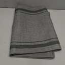 Chakme Bathroom Rugs Mat 47x17, Ultra Thin Non Slip Bath Rug Runner Quick Dry Absorbent Bath Mat for Bathroom, (Dark Grey, 47"x17")