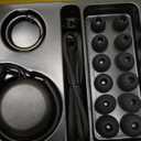 JUSTRVN Earplugs for Sleeping,Noise Reduction Soft Silicone Ear plugs with 7 Pairs Ear tips&One Connection Cord,Hearing Protection Reusable Earplugs for Sleeping,Concert,Work&Sound Reduction 25dB-30db