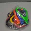 PELLOR Gymnastic Ring, Ninja Rings, Monkey Bars Adjustable Children's Home Gym Equipment, Pull Up Rings Sets for Workout Bodyweight Fitness Training (6 Color)