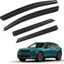 Window Visors Rain Guards for 2024 2025 Honda Prologue EX Touring Elite Sport, Tape-On Window Deflectors, Weather Protection, Wind Noise Reduction, Honda Prologue Accessories (4 Pcs) (24 25 Prologue)
