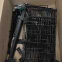 Amazon Basics 3-Shelf Adjustable Heavy Duty Steel Wire Rack Storage Shelving Organizer for Kitchen, Garage, 23.2" L x 13.4" W x 30" H, Black