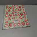 Azurestore 10 Sheets Strawberry Wrapping Paper- 20 x 27in Watercolor Red Green Strawberry Gift Wrap Paper Fruit Craft Paper for Mother's Day Birthday Baby Shower Party DIY Crafts