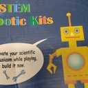 STEM Robotics Kit 6 Set Science Experiments Project Activities Toys for Kids 4-8 8-12 Engineering Building Electronic Motor Robot Kid Craft Boy Girl 5 6 7 8 9 10 12 Year Old Outdoor Toy