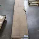 Nectar Bamboo Platform Bed Frame - King - Walnut - Floating Center Support Legs - 12 Height - Easy Tool Free Set Up - Contemporary and Durable - Sturdy Wooden Support Slats - Holds Up to 800 Pounds