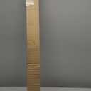 Single Curtain Rods for Windows 144 to 164 Inch(12-13.6ft),1 Inch Diameter Adjustable Heavy Duty Drapery Rods, with Modern Square Aluminum Alloy Finials, Warm Gold