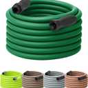 Flexzilla Colors SwivelGrip Garden Hose 5/8 in. x 75 ft., Lightweight All-Weather Water Hose, Durable and Flexible, Leak-Free Connections, Forest Green