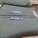 Babyletto Kiwi Glider Recliner Nursery Chair w/USB Ports - GREENGUARD Gold Certified - Water & Stain Resistant Glider Rocking Chair - Electronic, 270 Swivel, Olive Boucle w/Light Wood Base