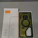 FNDMIL for Samsung Galaxy S22 Ultra/S23 Ultra Case with MagSafe [Built-in Camera Stand][Military-Grade Shockproof][Dual Layer Protection] Heavy Duty for S22 Ultra/S23 Ultra Phone Case,Olive Green